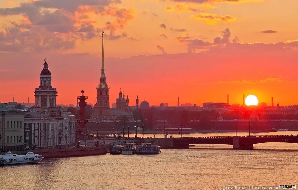 Рассвет в питере фото Питер - русский язык как иностранный Санкт-петербург, россия, Восходящее солнце,