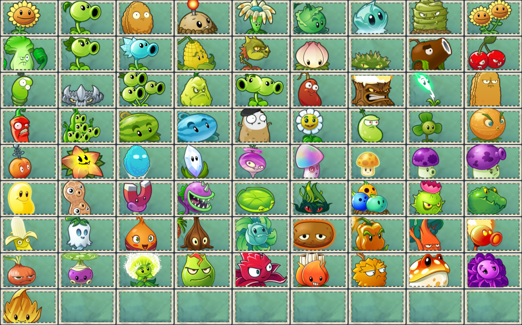 Растения игра фото 2 Plants zombies 2 all plants unlock