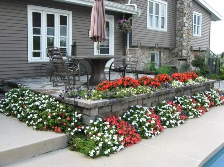 Растения с клумбы возле дома фото Wonderful DIY flower bed design ideas for a fantastic atmosphere in your yard or