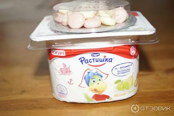 Растишка с печеньем фото Отзыв о Йогурт Danone "Растишка" Детям нравится, приятный на вкус, но состав не 