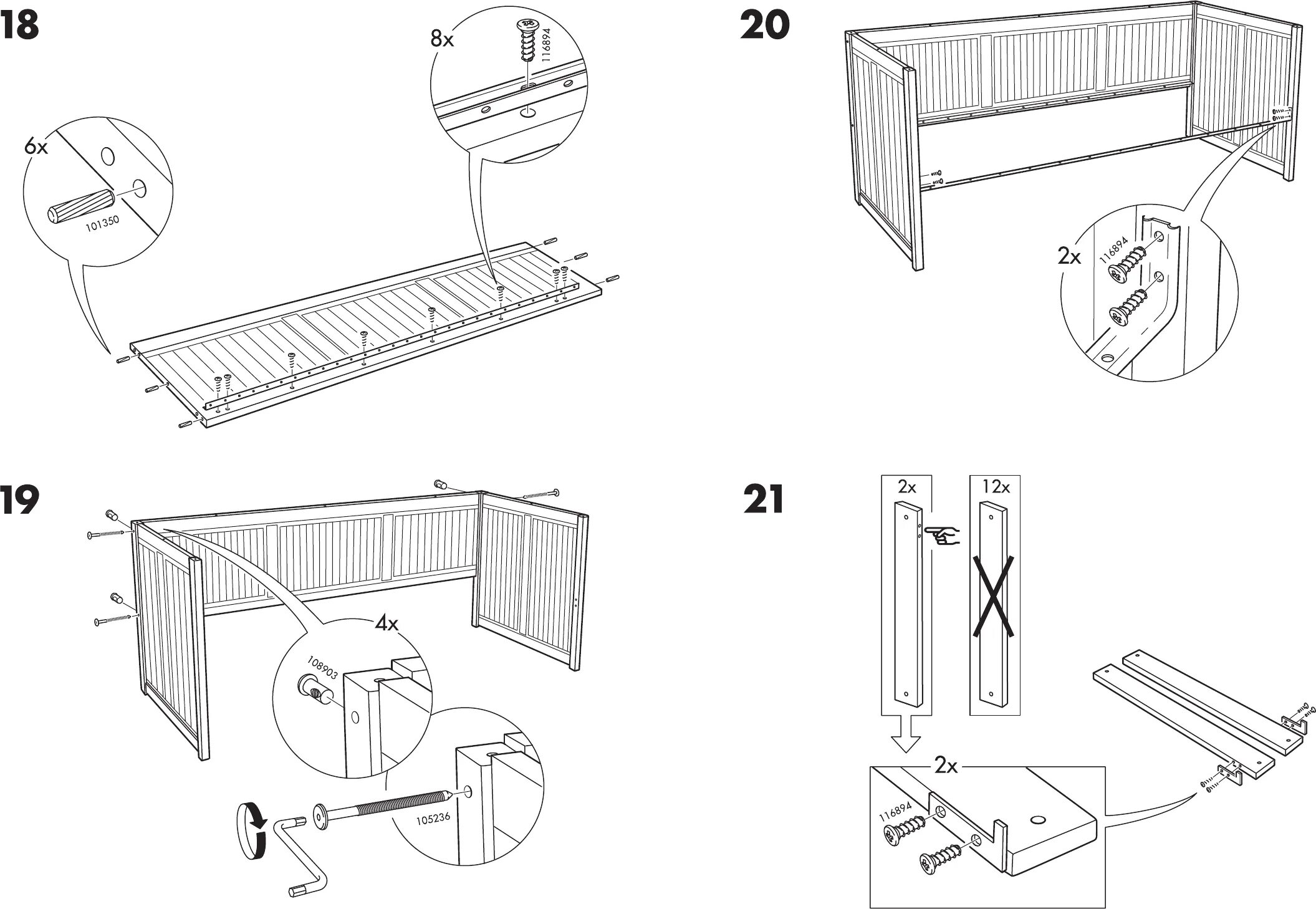 Растущая кровать икеа инструкция по сборке Handleiding Ikea Hemnes bedbank (pagina 1 van 12) (Dansk, Deutsch, English, Espa