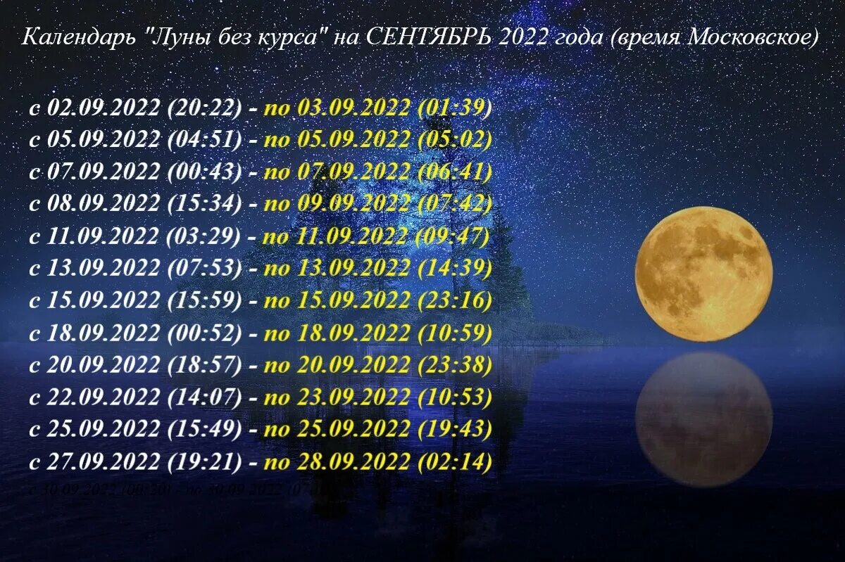 Растущая луна в сентябре 2024 для стрижки Луна без курса на СЕНТЯБРЬ 2022 года ВКонтакте