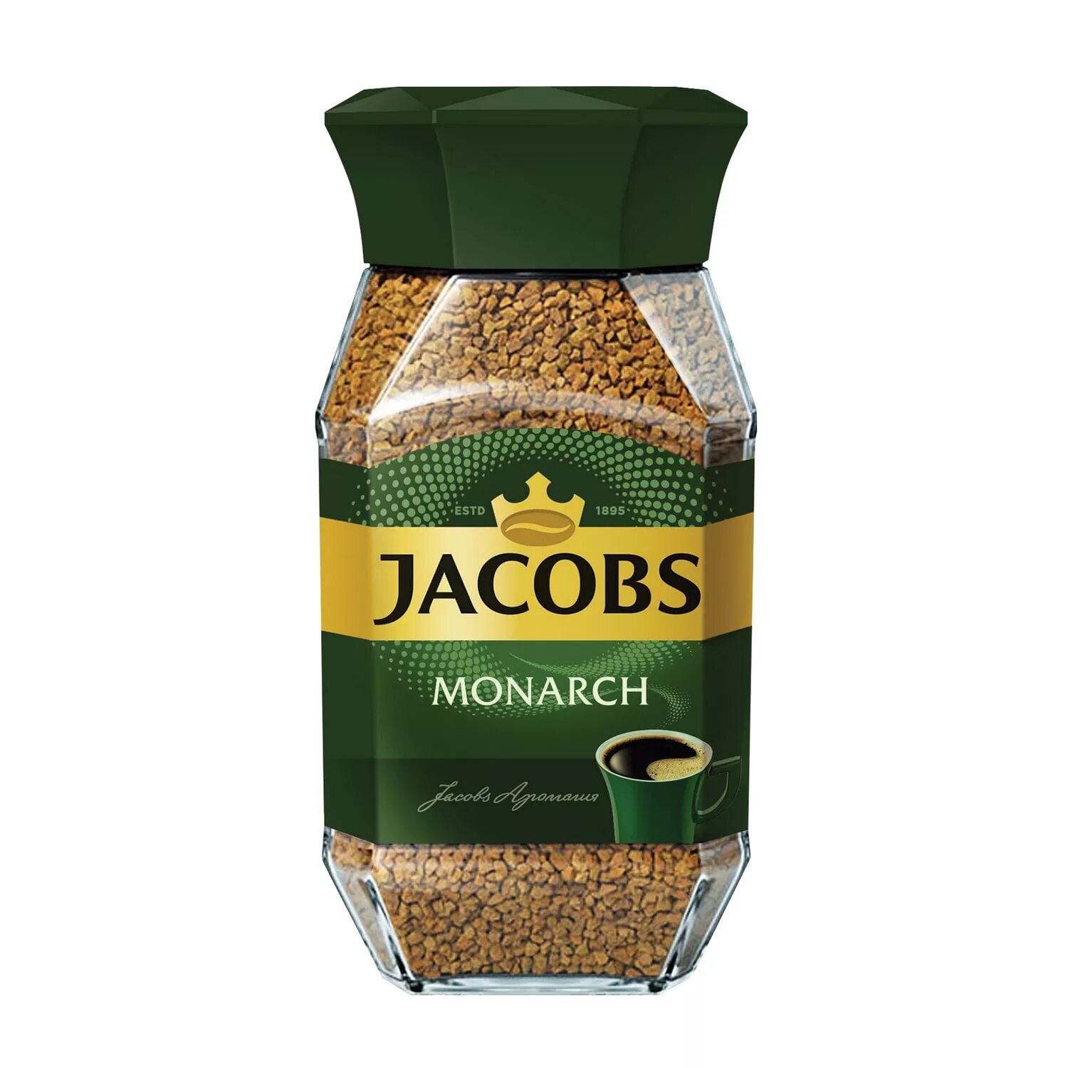 Растворимый кофе фото банок Кофе растворимый JACOBS "Monarch", сублимированный, 95 г, стеклянная банка, 8051