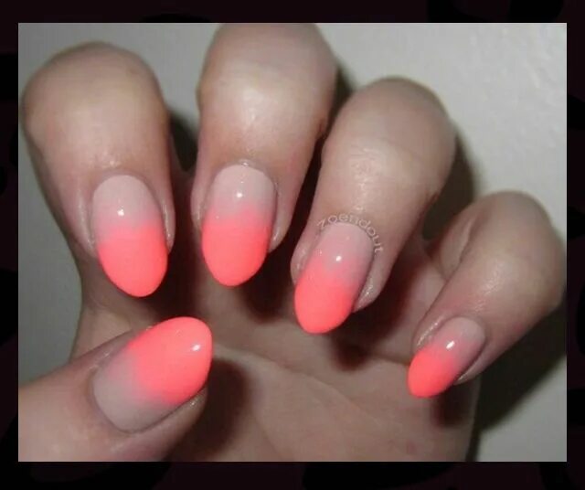 Растяжка на ногтях фото 2024 Dégradé couleur Ombre nails, Pretty nails, How to do nails