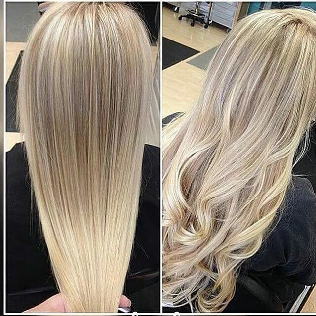 Растяжка на светлых волосах фото Pin by Carol Eck Fisher on Beauty and fitness Balayage hair, Blonde hair color, 