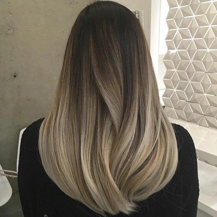 Растяжка от светлого к темному фото 10 Balayage-Ombre Long Hair Styles from Subtle to Stunning - PoP Haircuts Balaya