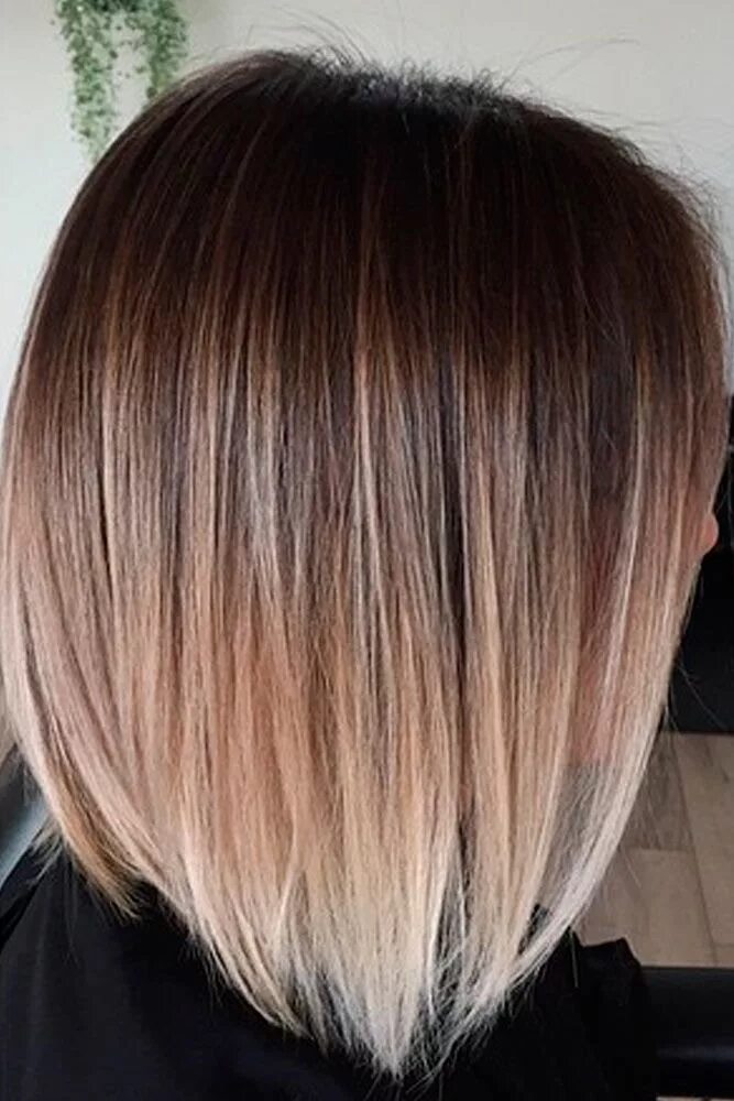 Растяжка цвета на каре фото 15 Hottest Brown Ombre Hair Color Ideas, Spice Up Your Hair Short ombre hair, Br