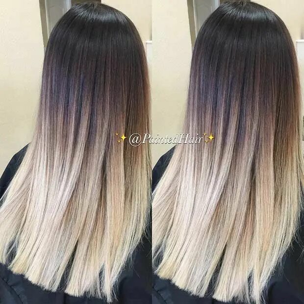 Растяжка волос от темного к светлому фото It's summer which means it's definitely time for a new hair look. Have you consi