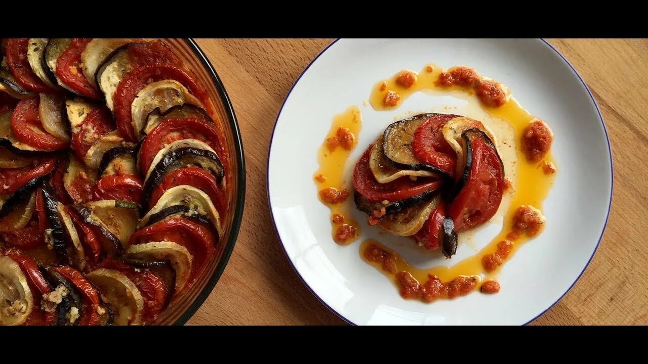 Рататуй фото блюда Receta Ratatouille - CocinaTv producido por Juan Gonzalo Angel - YouTube