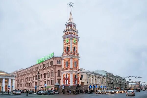 Ратуша спб фото Башня Городской думы