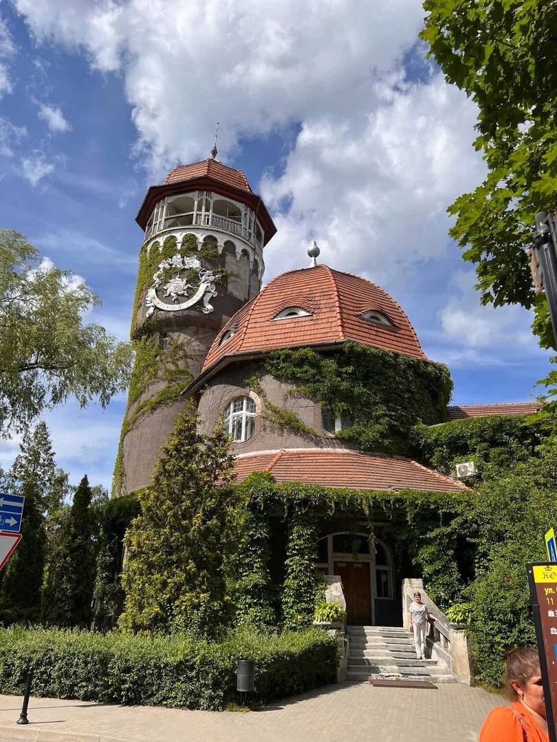 Раушен центральная площадь 1 фото Water tower of Rauschen, Svetlogorsk 2023 Земля! VK