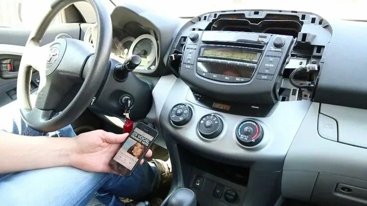 Рав 4 как подключить телефон Toyota RAV4 2006-2012 Bluetooth Extension installation by GTA Car Kits Toyota ra