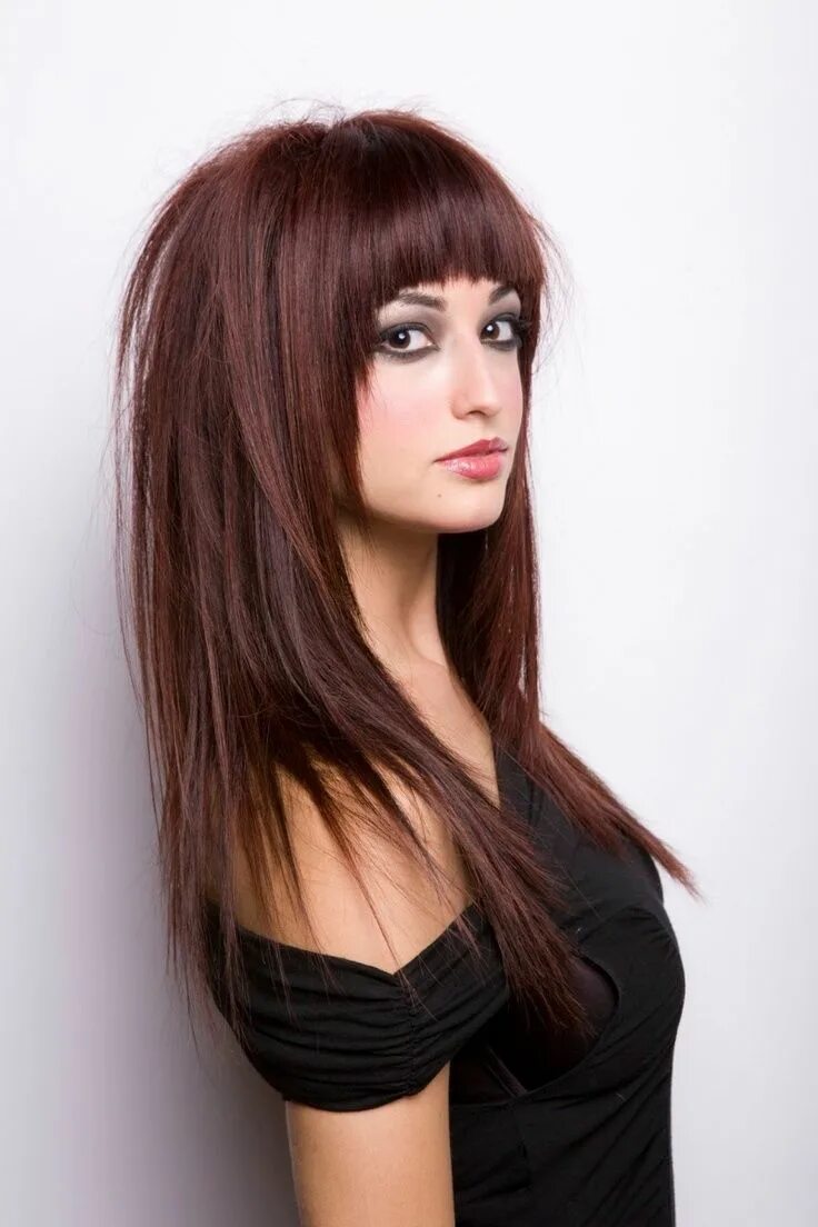 Равномерная стрижка на длинные волосы Pin on Bangs and long hair!! Long hair styles, Remy hair wigs, Long hair cuts