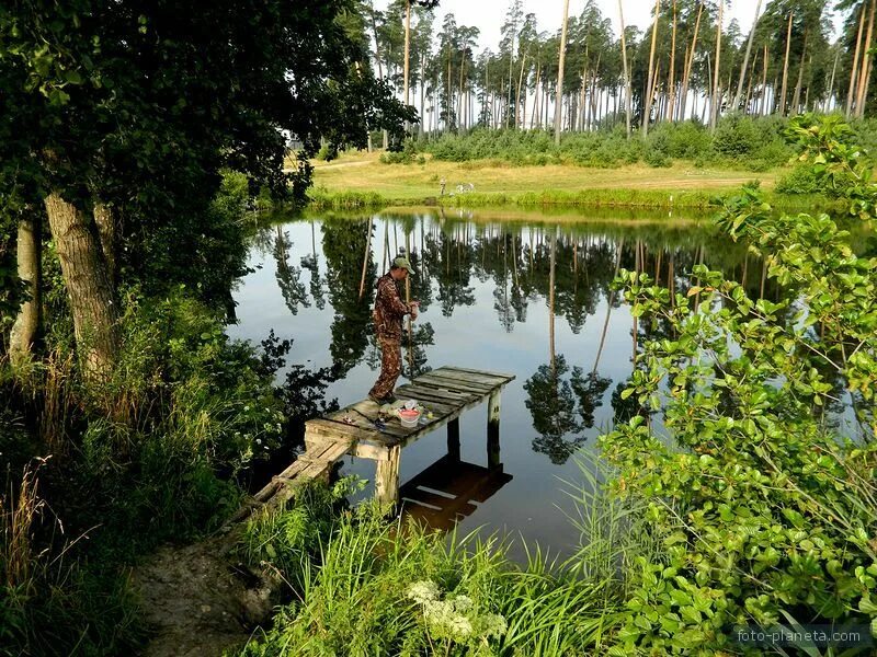 Рай пара дятьково база отдыха фото Утренняя рыбалка. Дятьково (Дятьковский район) Фотопланета