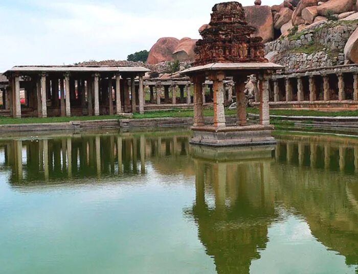 Район фото достопримечательности Индия достопримечательности и города Памятники Хампи OutdoorsPHOTO - Фотография 