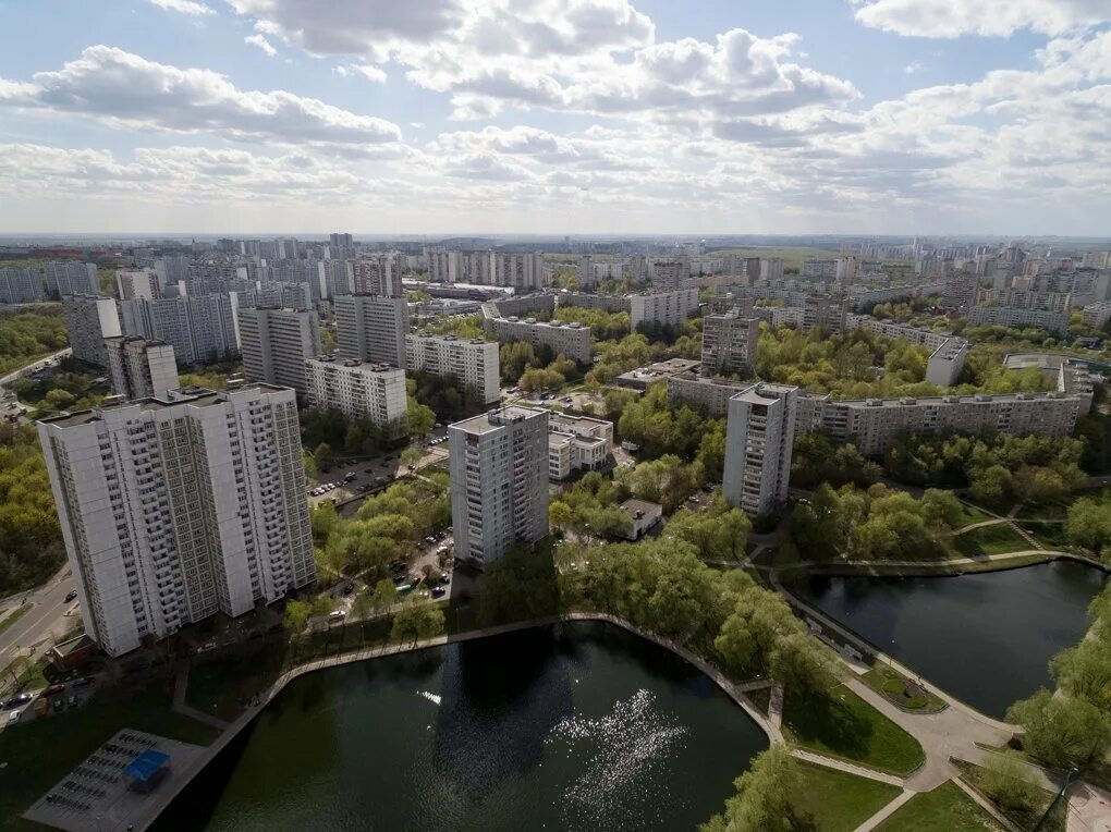 Район коньково москва фото Как выглядит Беляево с высоты птичьего полета Это Беляево Дзен