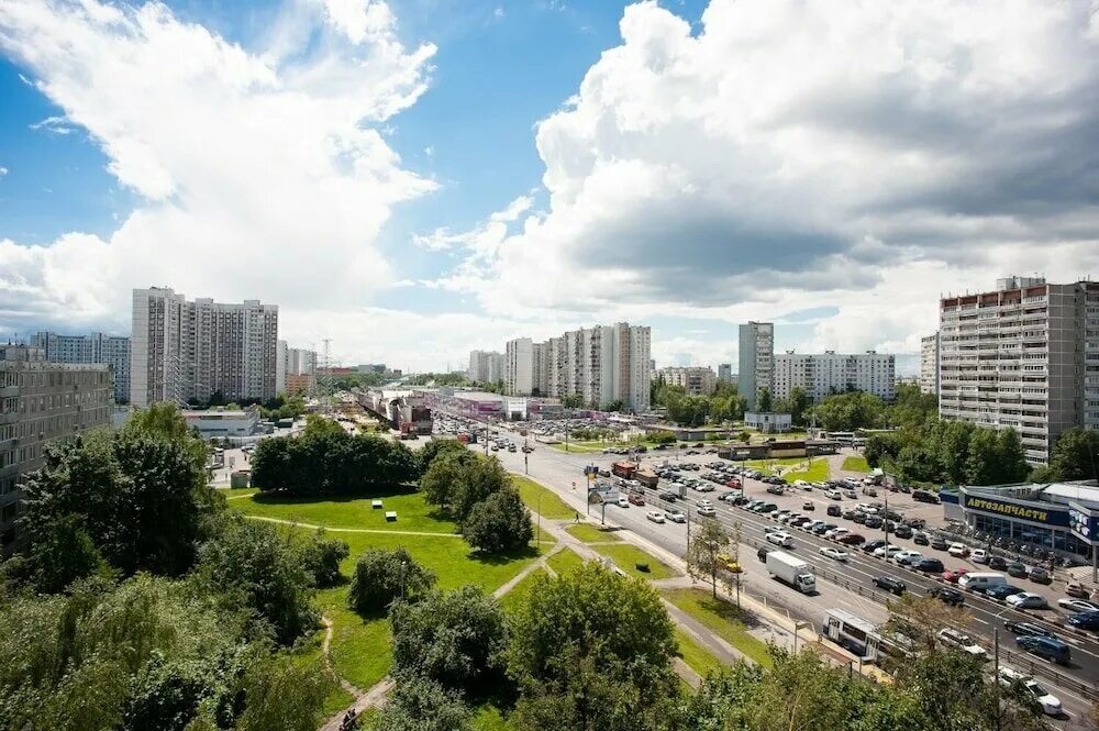 Район коньково москва фото Panorama: Inndays Konkovo, short-term housing rental, Russia, Moscow, Profsoyuzn