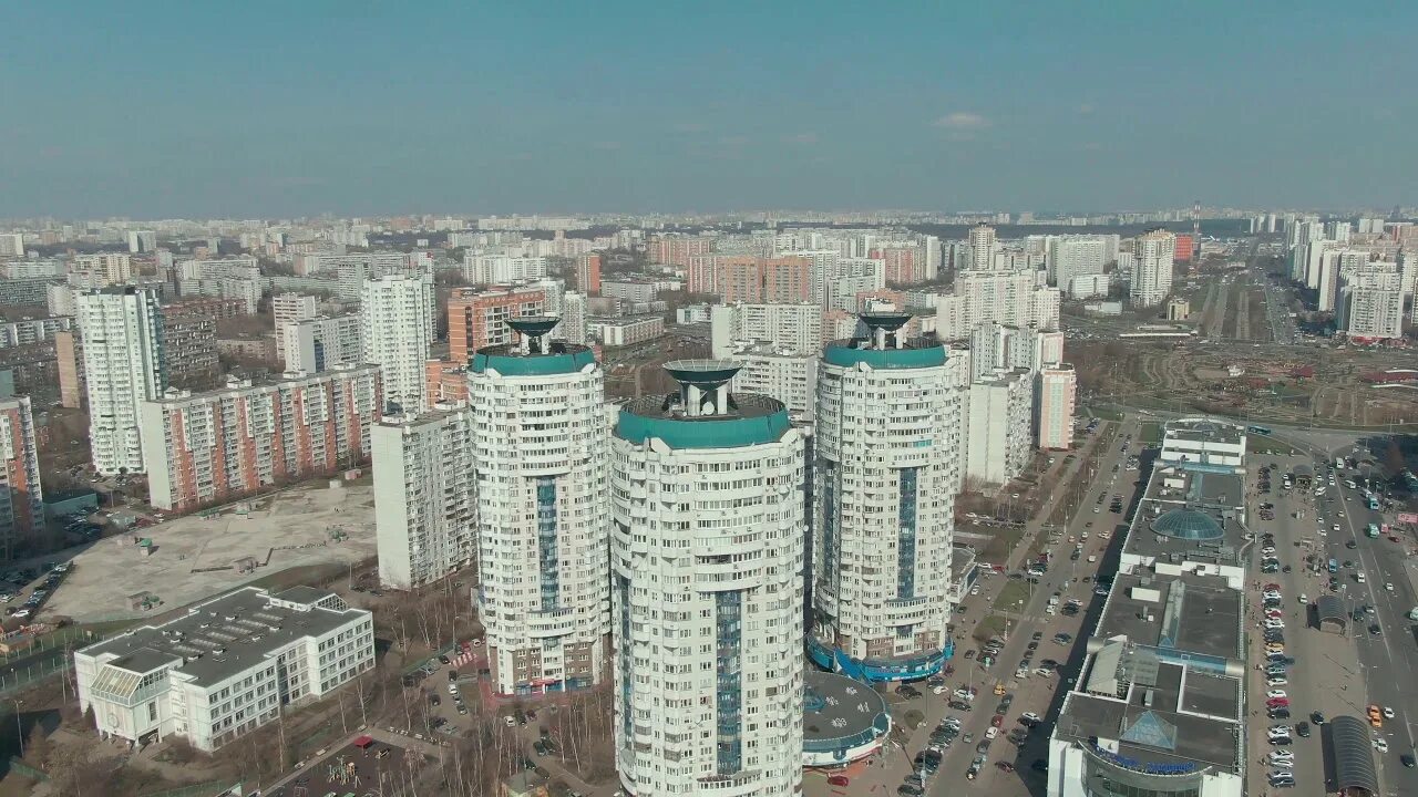 Район марьино москва фото Марьино высотки - YouTube