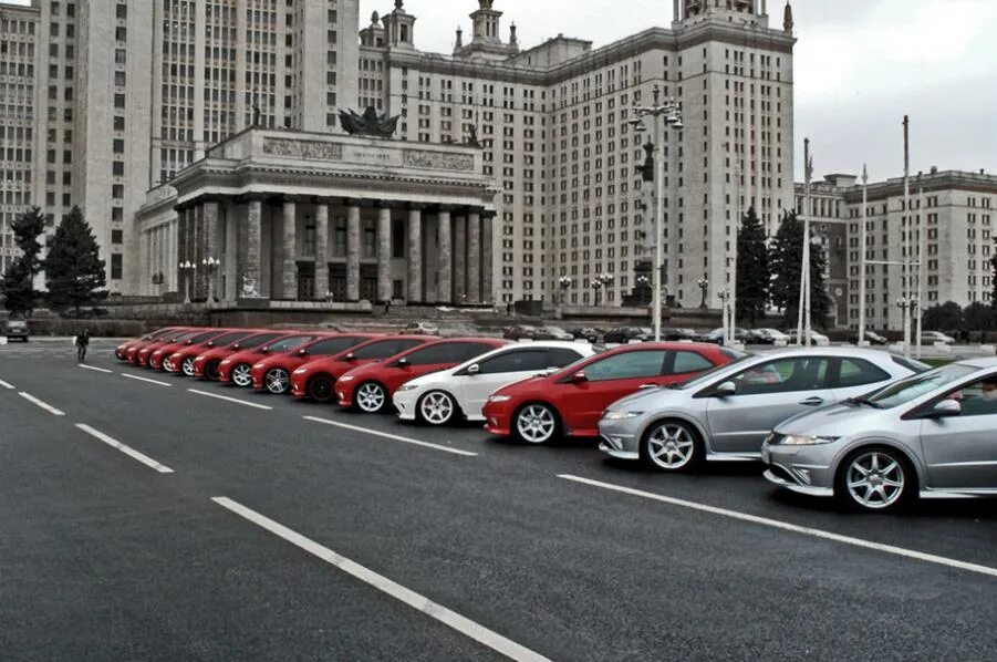 Район машина фото Мощная фотосессия туперов!! - Honda Civic Type R - Honda Civic Club