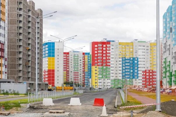 Район патрушева тюмень фото In the Tyumen microdistrict of Novo-Patrushevo, three more roads are being laid 