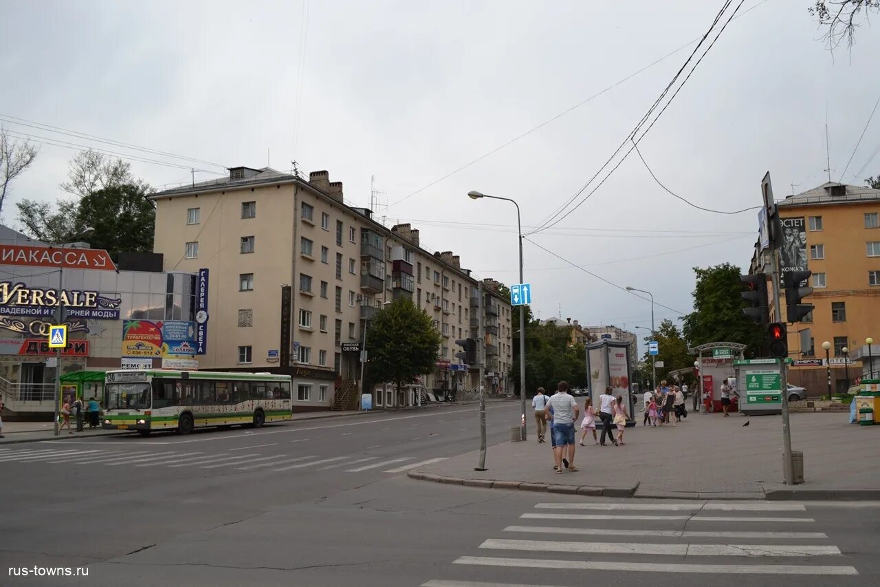 Район советский липецк фото Липецк. Советская улица