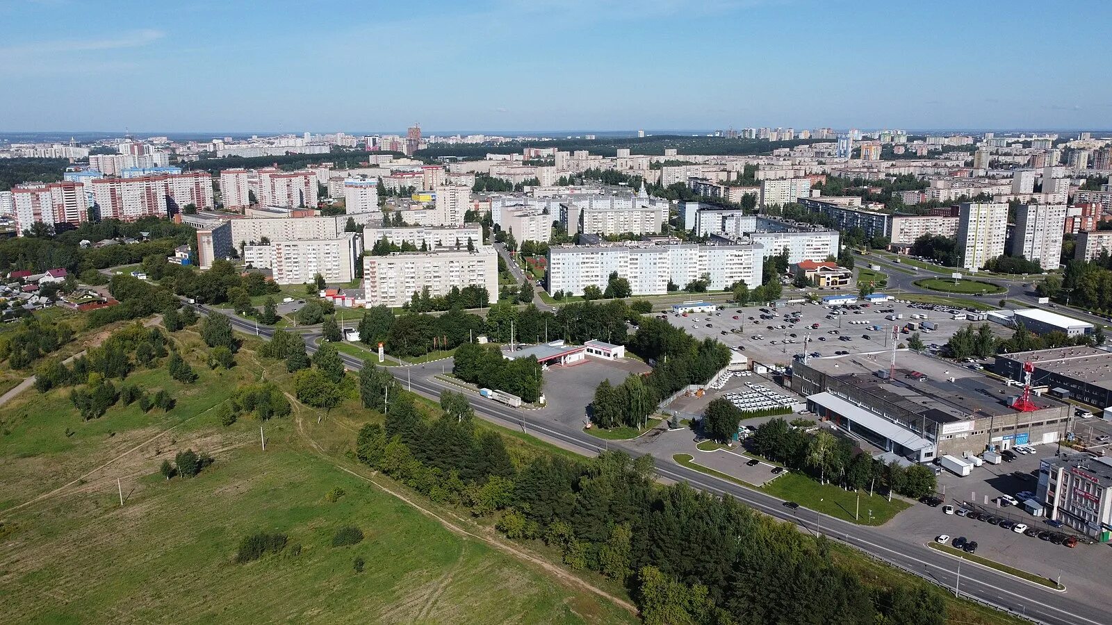 Районная 57 ижевск фото Файл:Aerial photographs of Izhevsk-36.jpg - Википедия