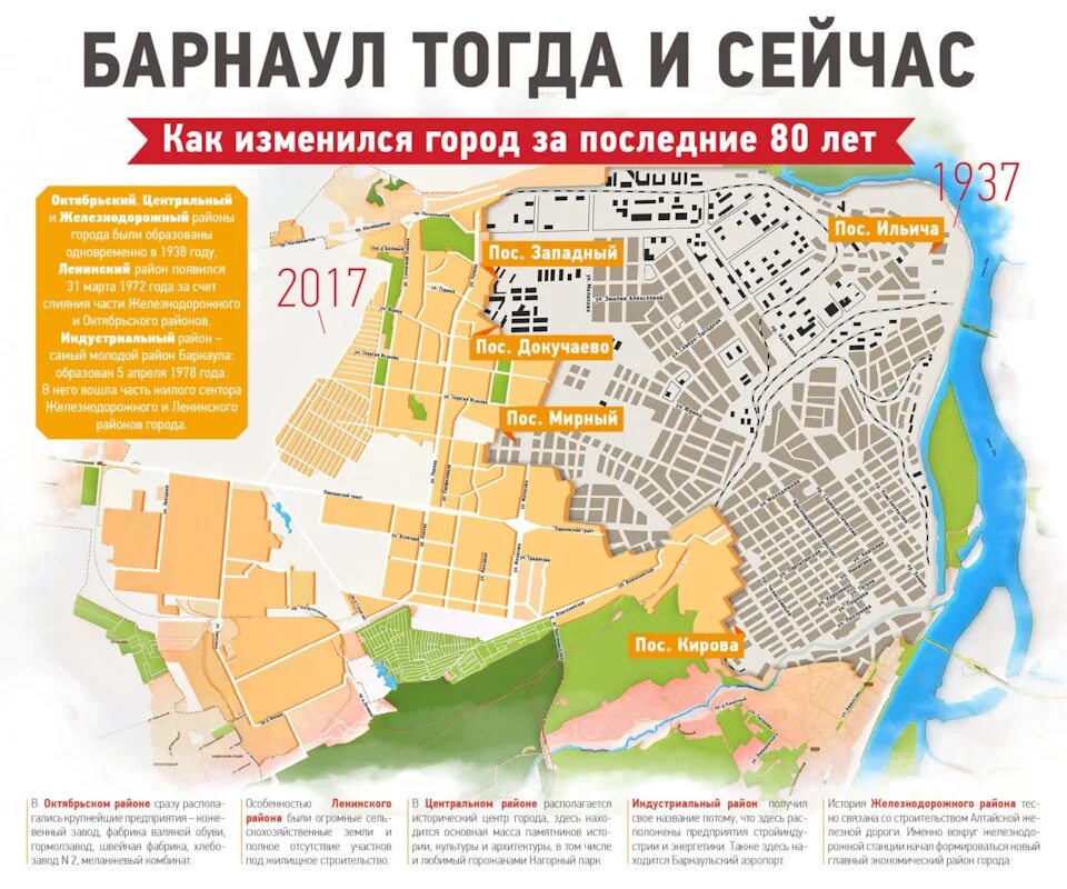 Районы барнаула фото Через полстраны. Барнаул дважды произвёл первое впечатление. И такое возможно! -