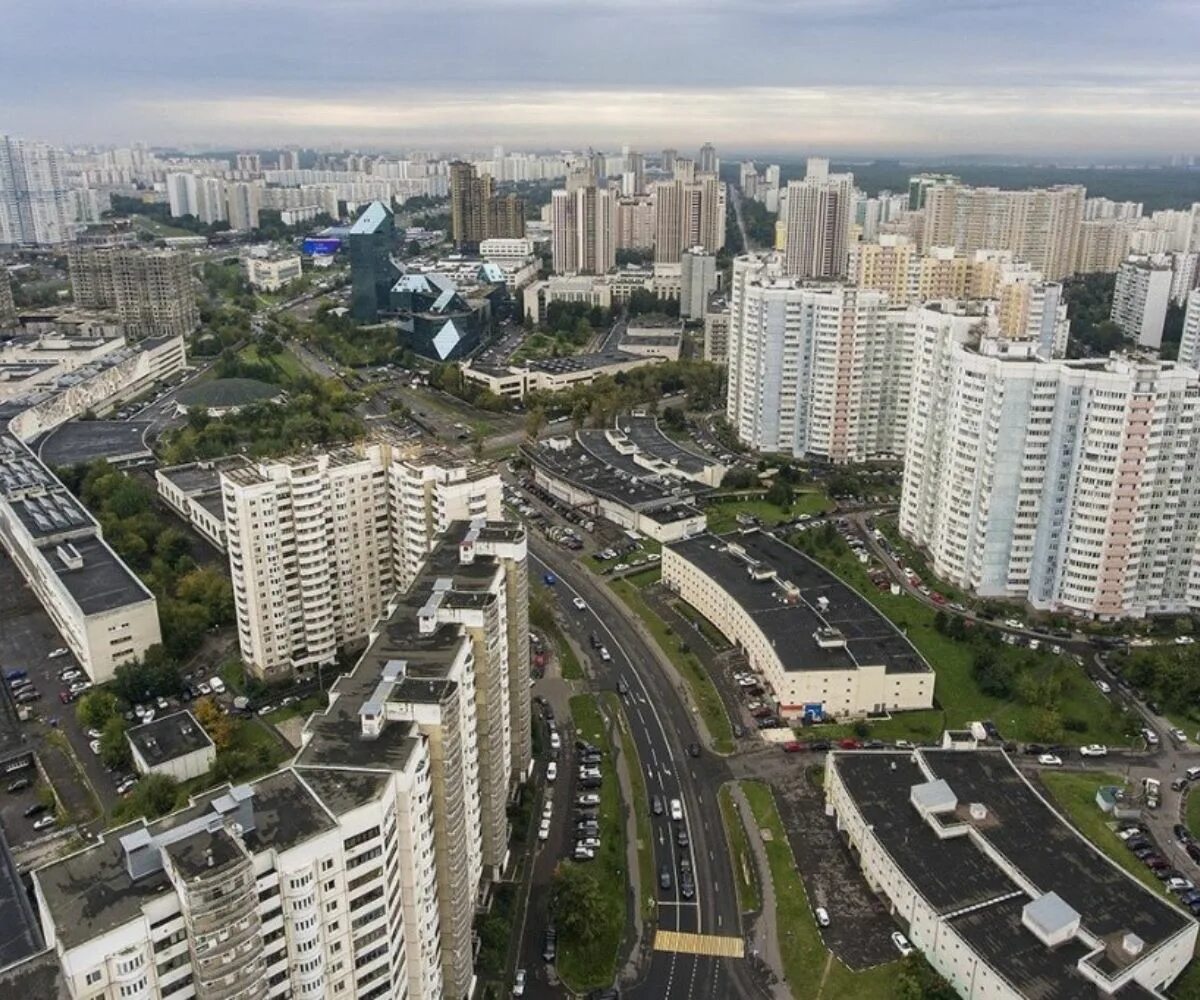Районы москвы фото Интеллигентный район Тропарево-Никулино. Знаменитый долгострой, пафосный новостр