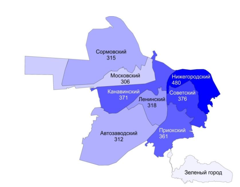 Районы нижнего новгорода фото Сравнение возможностей по строительству метрополитенов городов России Владислав 