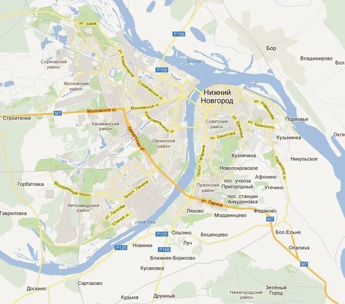 Районы нижнего новгорода фото 151 палата. Нижний Новгород (Горький).