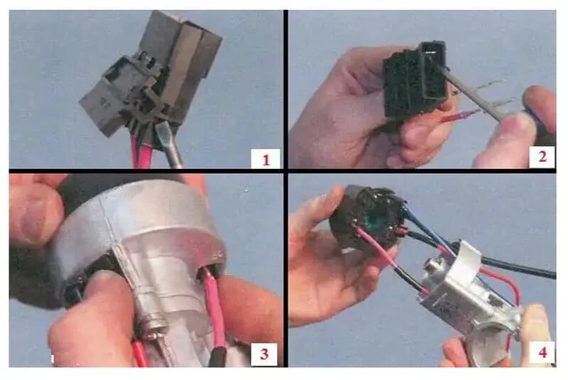 Разбираем замок зажигания лада приора фото Замена замка зажигания на приоре. Замок зажигания лада Приора - демонтаж, профил