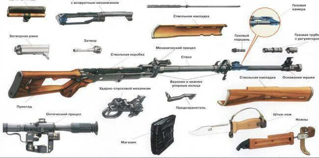 Разборка свд порядок Снайперская винтовка Драгунова (СВД)