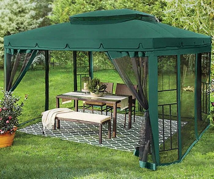 Разборная беседка для дачи своими руками Wonderful and Grandeur Gazebo Deck Standing in Lawn Pergola cost, Gazebo, Pergol