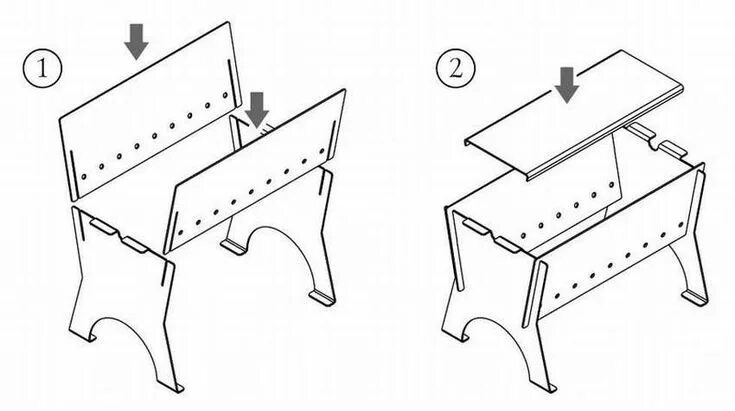 Разборный мангал своими руками чертежи 44 чертежа складных мангалов Чертежи, Мангал, Стенка
