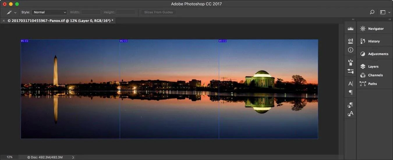 Разделить фото на 16 How to Post Seamless Panoramas on Instagram