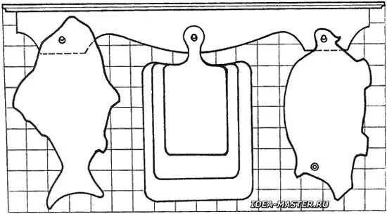 Разделочная доска своими руками чертежи Самодельный оригинальный набор из кухонных разделочных досок