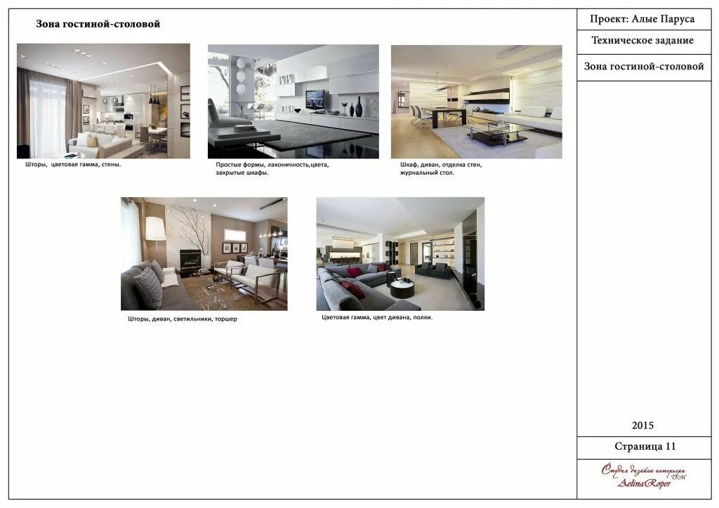 Разделы дизайн проекта Пример технического задания дизайн интерьера A to Z Interiors