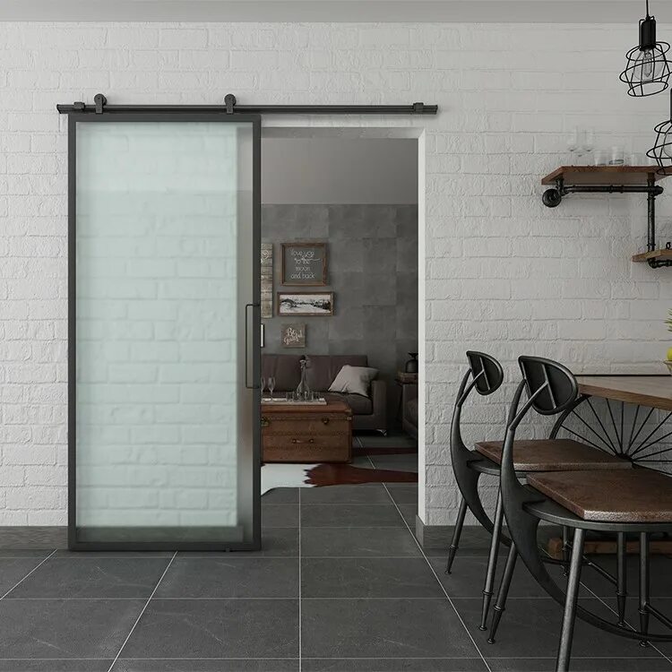 Раздвижные двери в стиле лофт French Style Carbon Steel Frame Barn Doors /sliding Black Steel Frame Barn Doors