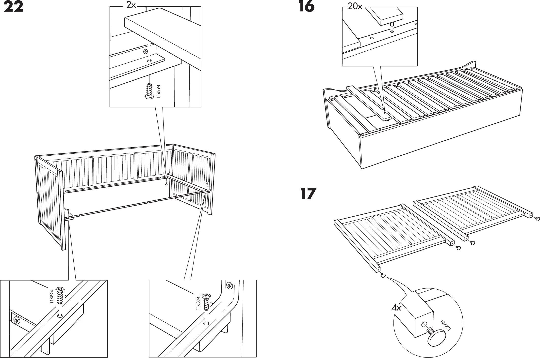 Раздвижные кровати икеа инструкция по сборке Handleiding Ikea Hemnes bedbank (pagina 1 van 12) (Dansk, Deutsch, English, Espa