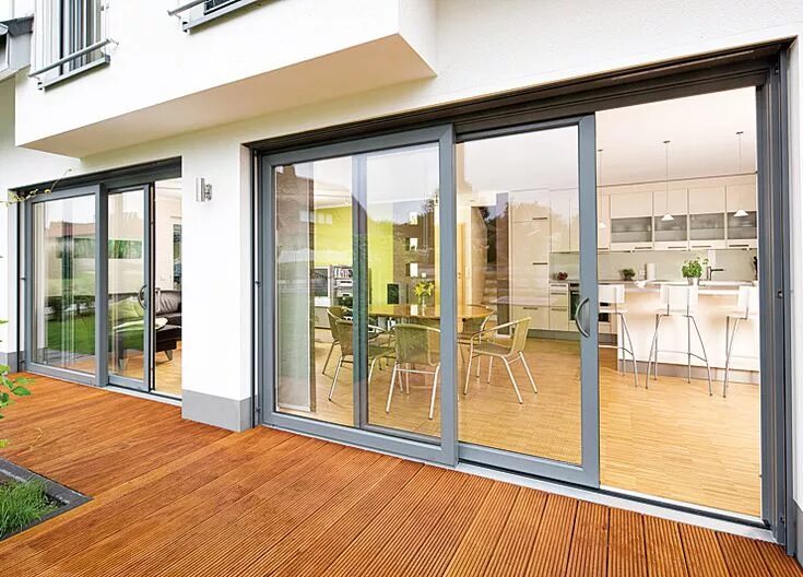 Раздвижные пластиковые окна фото Pin on Windows Sliding patio doors, Aluminium patio doors, Patio doors