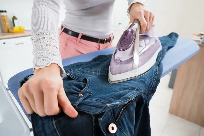 Разгладить одежду на фото онлайн Woman Ironing Cloth with Electric Iron Stock Image - Image of adult, laundry: 12