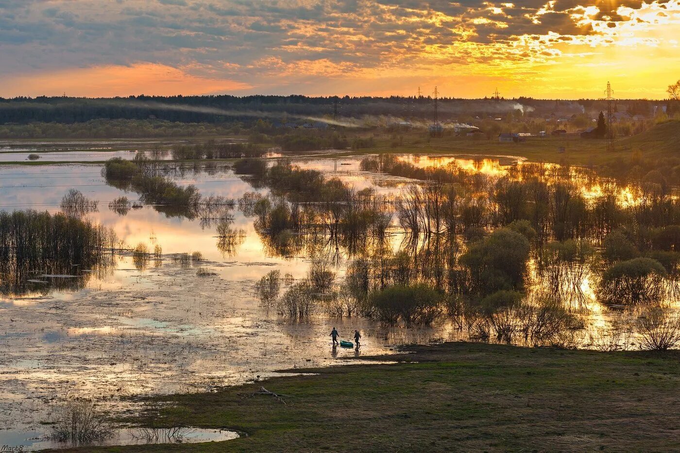 Разлив реки фото Алтайский крестьянин