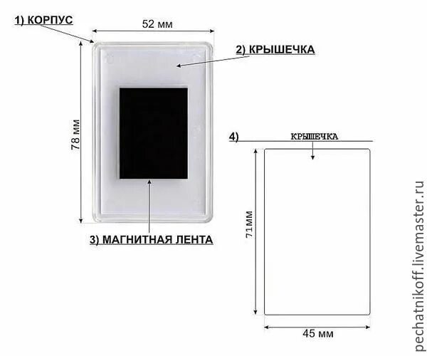 Размер фото для магнита Акриловые магниты в интернет-магазине на Ярмарке Мастеров Магниты, Санкт-Петербу