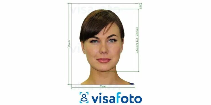 Размер фото на паспорт гражданина рф 45 Canada visa photo 35x45 mm size, tool, requirements in 2020 Visa online, Passpor