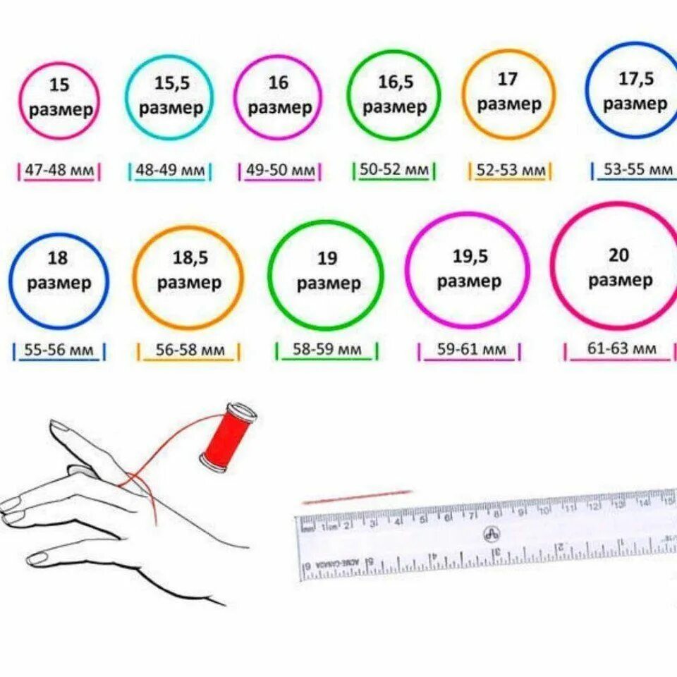 Размер пальца для кольца по фото Как узнать свой размер кольца в домашних условиях: Персональные записи в журнале