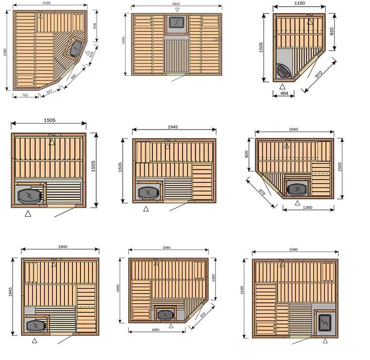 Размер парилки в бане чертежи Аквастайл Sauna design, Sauna house, Indoor sauna