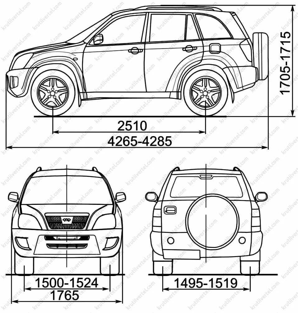 Размер передних шторок чери тигго фото Chery Tiggo с 2005 года - топливо