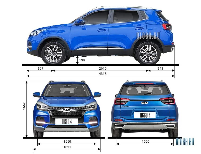 Размер передних шторок чери тигго фото Chery Tiggo 4 2 с пробегом 2019 - н.в. Otoba.ru