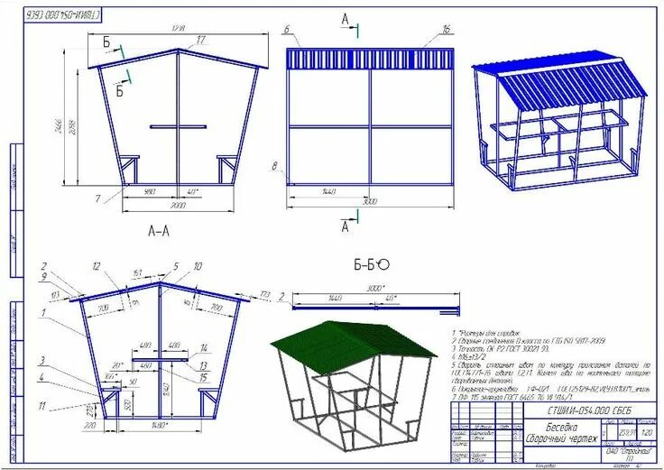Размеры беседки из металла своими руками Беседка Беседка декор, Планы беседки, Открытые беседки