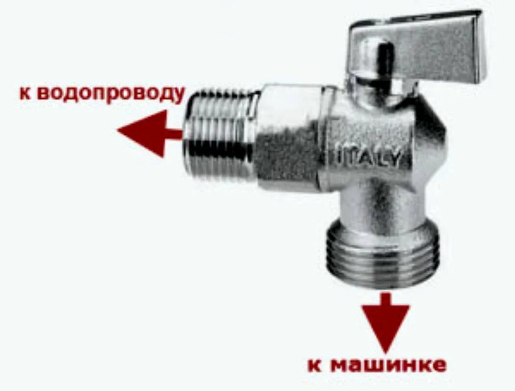 Размеры крана для подключения стиральной машины Смеситель для стиральной машины - Каталог продукции